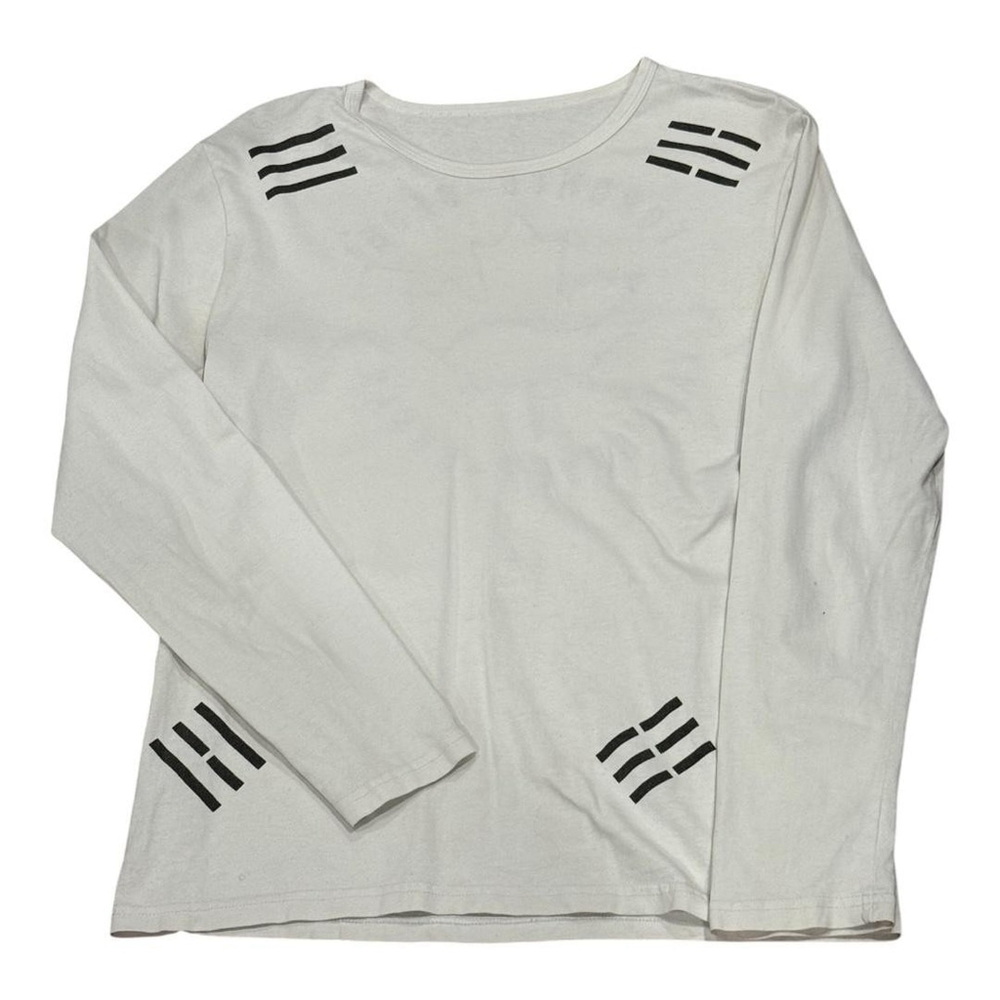 Toronto Seoul Vancouver Busan Shirt Mens Medium White Long Sleeve Maple Leaf